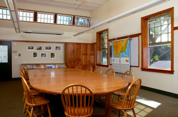 Seabury Hall interior meeting