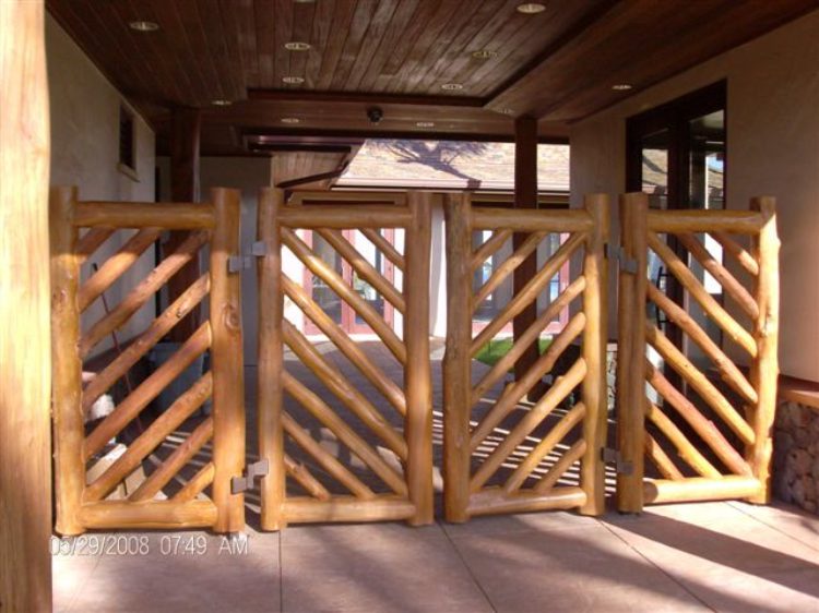 ohia gates close up